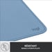 Tappetino per mouse Logitech serie Studio blu, grigio