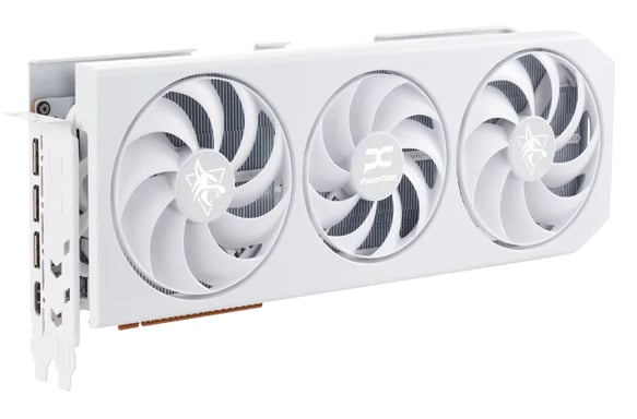 PowerColor Hellhound Radeon RX 9070 XT Spectral White AMD 16 GB GDDR6 (RX 9070 XT 16GB PowerColor Hellhound S)