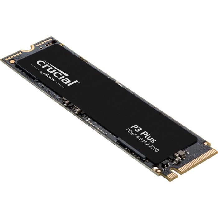 Disque dur SSD CRUCIAL P3 Plus 1 To PCIe 4.0 NVMe M.2 2280 - Crucial