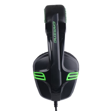 Casque Gamers avec Micro pour Mac et PC Smartphone Son Universel Reglage Jack Jeux Video (VERT)
