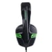 Casque Gamers avec Micro pour Mac et PC Smartphone Son Universel Reglage Jack Jeux Video (VERT)