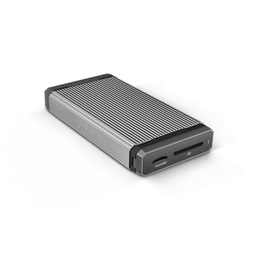 SanDisk SDPR5A8-0000-GBAND Lettore di schede di memoria USB 3.2 Gen 1 (3.1 Gen 1) Type-C Nero, Argento