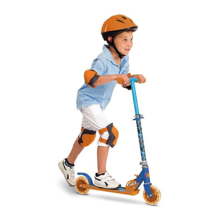 MONDO Trottinette / Patinette 2 roues pliable Hot Wheels - vue 3