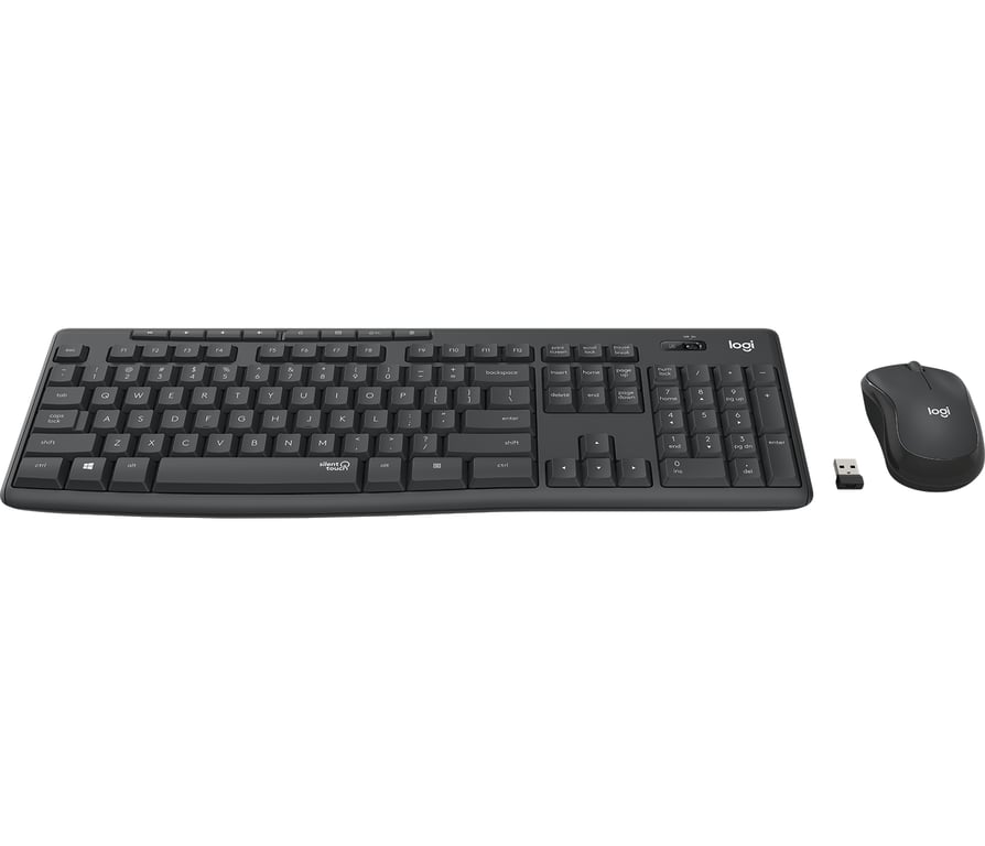 Logitech MK295 Silent Wireless Combo GRAPHITE DEU - Neuf