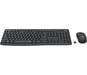 Logitech MK295 Silent Wireless Combo Keyboard Mouse included RF Wireless AZERTY French Graphite