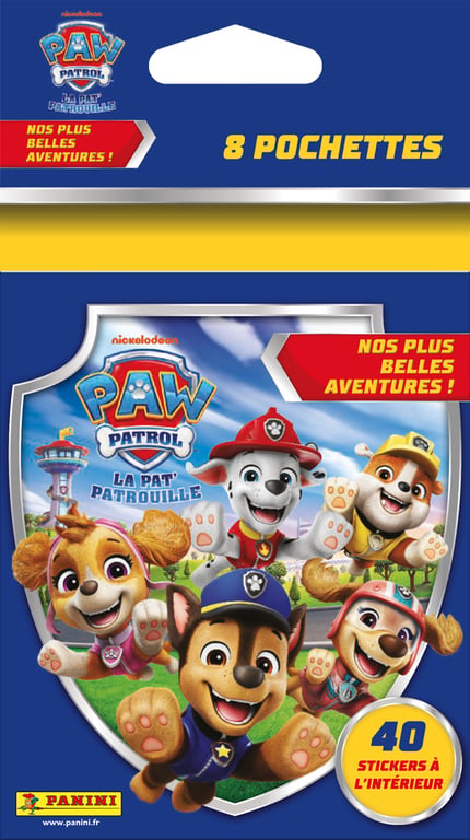 Cartes à collectionner Panini Paw Patrol Pat’Patrouille 11 Nos plus belles aventures ! Blister 8 pochettes - vue 4