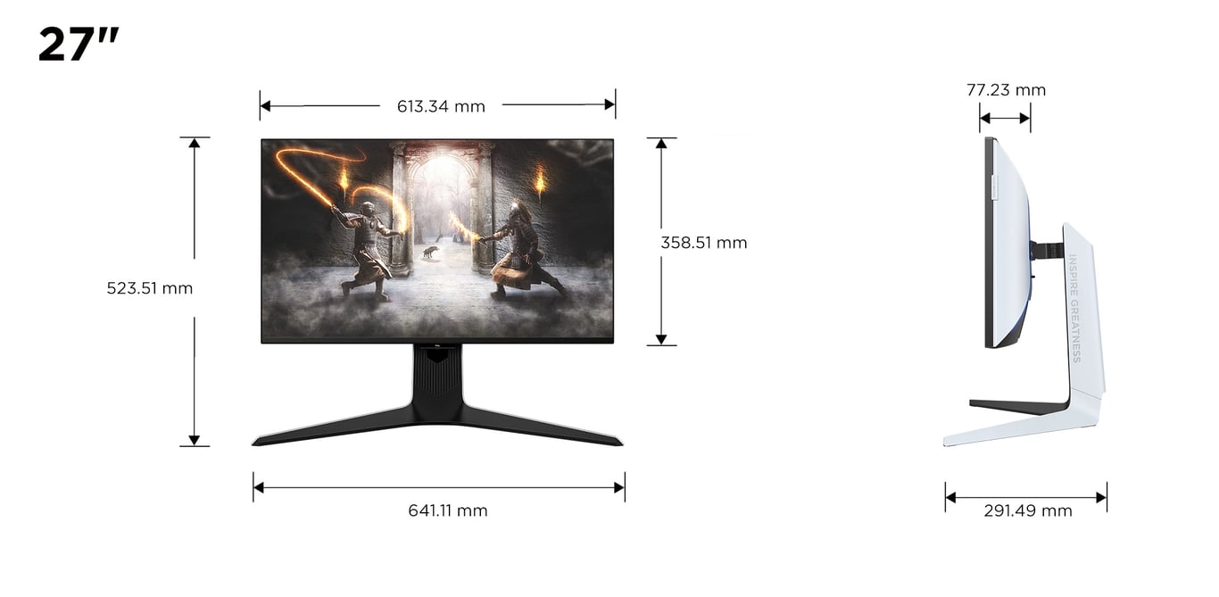 Ecran PC Tcl Gaming 27R83U 4K Qled Mini LED 160Hz - Neuf