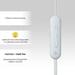 Sony WI-C100 Auriculares Inalámbrico Dentro de oído Llamadas/Música Bluetooth Blanco