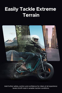 Bicicleta eléctrica ENGWE M20 de 20'' con batería de 48 V y 13 AH-Verde