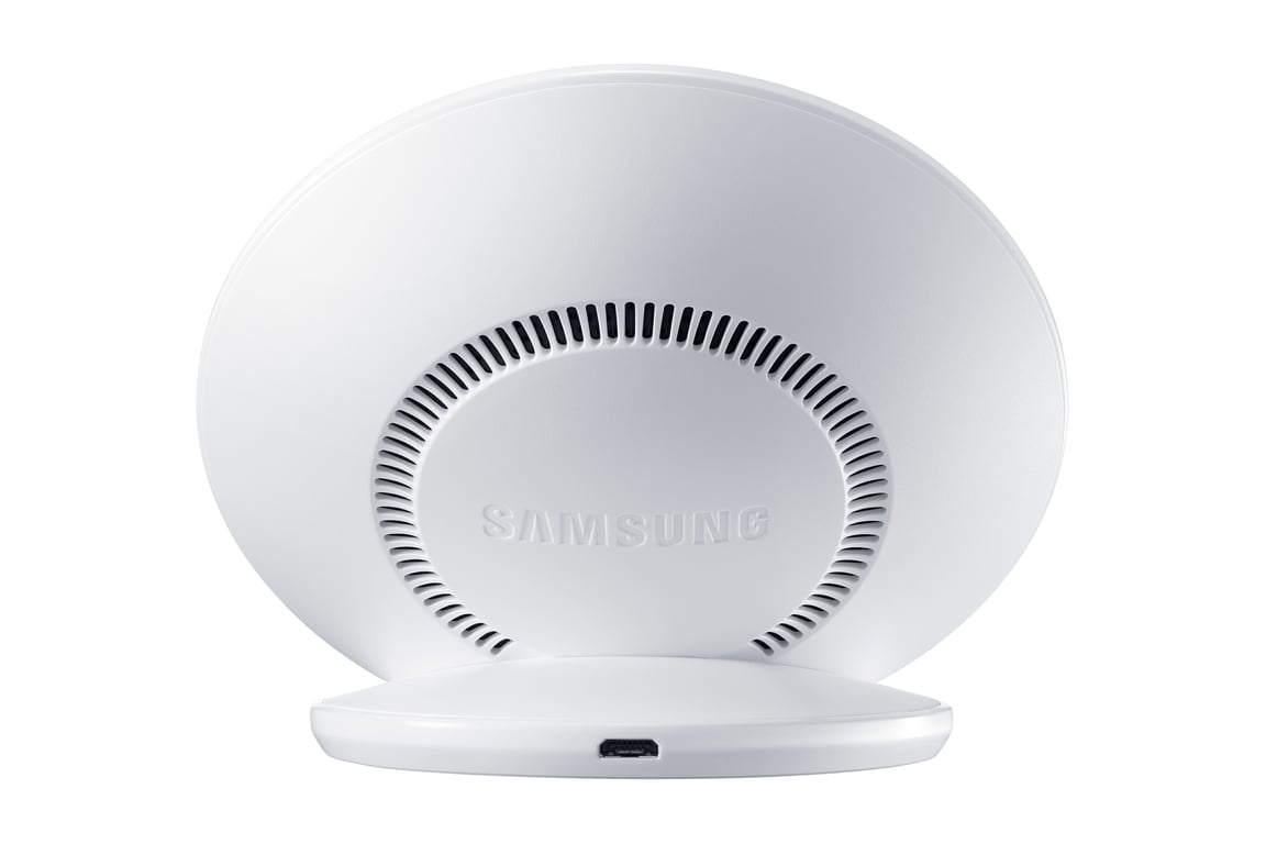 Chargeur sans fils blanc pour Samsung Galaxy S7 et S7 Edge