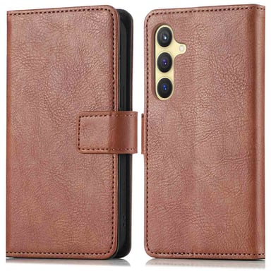 imoshion Étui de télephone portefeuille pour Samsung Galaxy S24 Plus - Marron