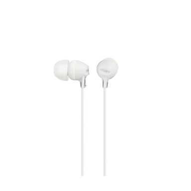 Sony MDR-EX15AP Cuffia cablata per chiamate/musica Bianco