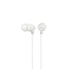 Sony MDR-EX15AP Auriculares con cable para llamadas/música Blanco