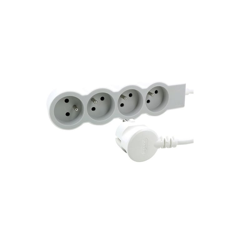 LEGRAND Multiprise FB 4x2P+T standard 3m 1mm² et - vue 3