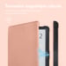 imoshion Étui de liseuse portefeuille Slim Soft pour Pocketbook Touch Lux 5 / HD 3 / Basic Lux 4 / Vivlio Lux 5 - Rose Doré
