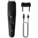 Tondeuse à Barbe Philips BEARDTRIMMER Series 3000 BT3234/15, Coupe Rapide et Précise, Lames Auto-affûtées, Noir
