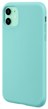 Carcasa de gel de silicona suave a prueba de golpes para Apple iPhone 11, Misty Green