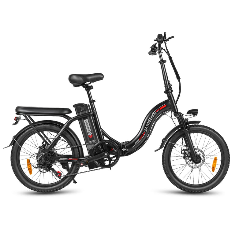 Vélo électrique pliable SAMEBIKE CY20 vélo électrique de banlieue 20'' pour adultes moteur batterie 36 V 12 Ah Neuf - vue 2