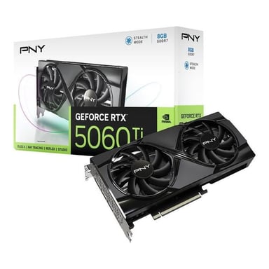 Carte graphique - GeForce RTX™ 5060 Ti - 8GB - Dual Fan DLSS 4