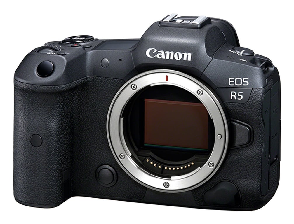 Appareil Photo Canon EOS R5 Boîtier MILC 45 MP CMOS 8192 x 5464 pixels, Noir