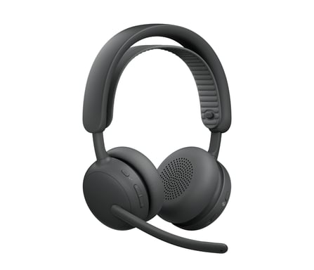 Logitech Zone Wireless 2 ES for Business Casque Sans fil Arceau Business/Everyday USB Type-C Bluetooth Graphite