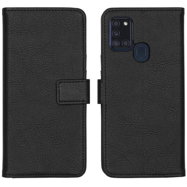 imoshion Étui de télephone portefeuille pour Samsung Galaxy A21s - Noir