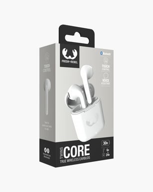 Fresh 'n Rebel Twins Core Casque True Wireless Stereo (TWS) Ecouteurs Appels/Musique/Sport/Au quotidien Bluetooth Gris