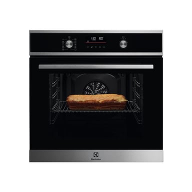Four encastrable Electrolux EOF6P56BX 944068372 65L SurroundCook® Pyrolyse Multifonction Inox/Verre noir - Neuf