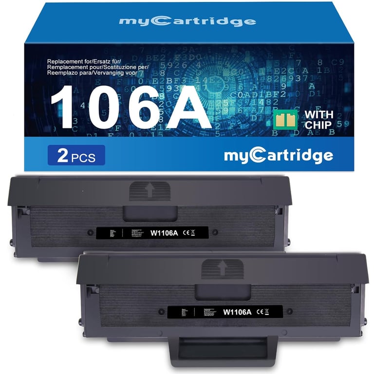 Compatibles avec Cartouche d'encre Toner W1106A avec Puce pour Laser MFP 137fwg 135wg 137fnw 2 Neuf - vue 8