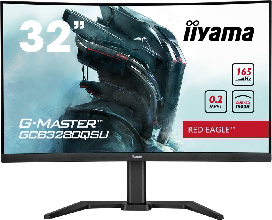 iiyama G MASTER GCB3280QSU B1 écran plat de PC 80 cm 31.5 2560 x 1440 pixels LED Neuf - vue 2