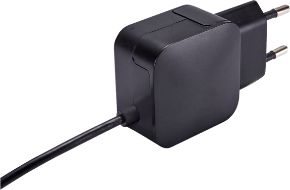 Caricabatterie da rete Bigben nero da 2,4 A per Nintendo Switch
