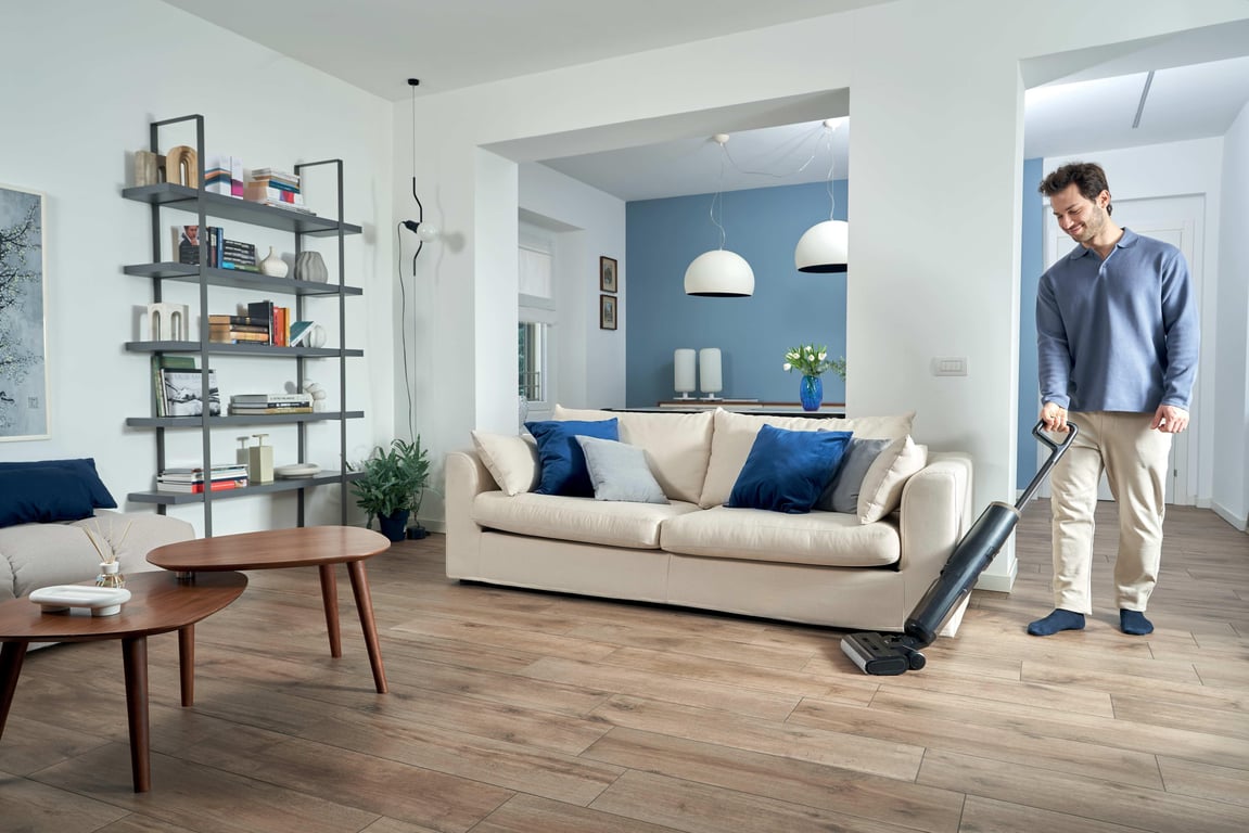 Hoover HW3P10 011 Aspirateur balai 2 en 1 Batterie Sec&humide Sans sac 0 55 Neuf - vue 2