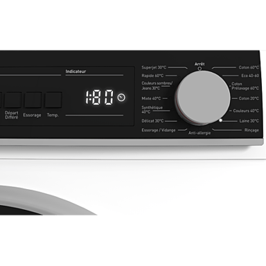 Sharp ESNFB814AWNA Blanc - vue 8