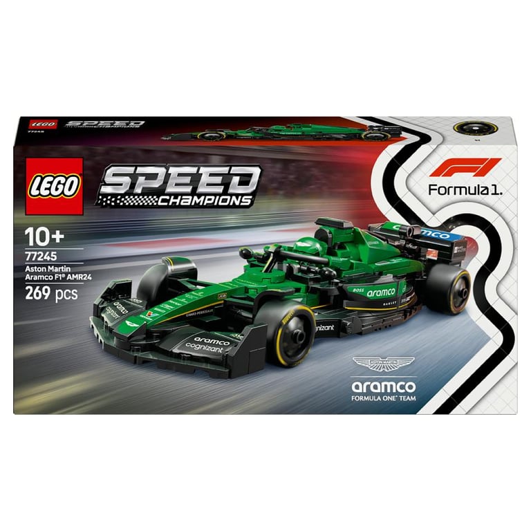 Aston Martin Aramco AMR24 LEGO Speed Champions - Set Voiture F1 77245 - Neuf