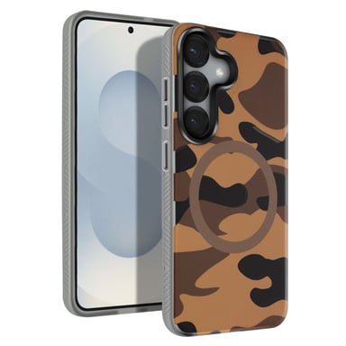 Coque MagSafe pour Samsung Galaxy S25 F-Protect Camouflage