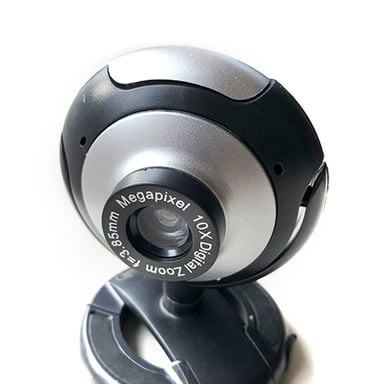 Zero-Max ZM-020 webcam 1 MP USB 2.0 Noir, Gris