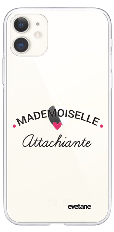 Evetane Coque compatible avec iPhone 11 souple silicone solide ultra resistant fine protection houss