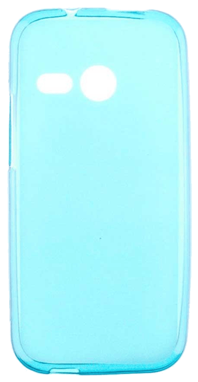 Coque silicone unie compatible Givré Bleu ciel HTC One Mini 2