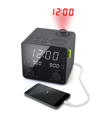 Muse M-189 P Horloge Numérique Noir - vue 2