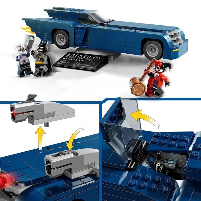 Lego Super Heroes Batman avec La Batmobile  Contre Harley Quinn et Mr. Freeze  76274 - vue 5