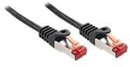 LINDY Câble réseau Basic Cat.6 S/FTP - 0,5 m - noir