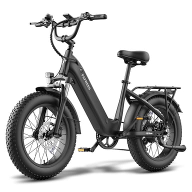 Vélo électrique compact FAFREES F20 Rover pour adultes, batterie 48 V 20 Ah, freins à disque hydrauliques - noir