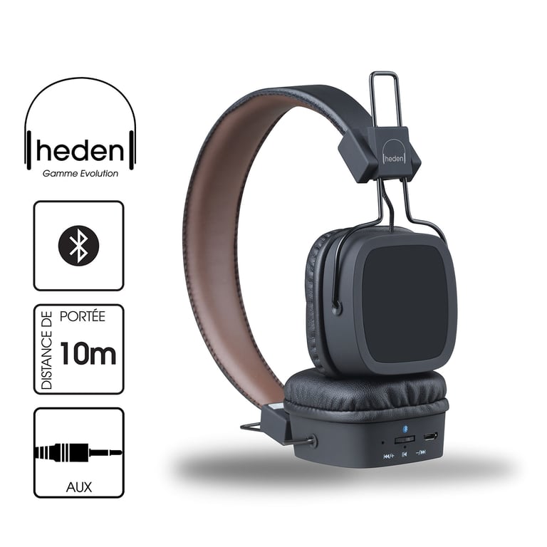 Casque HEDEN Evolution bluetooth / filaire Neuf - vue 5