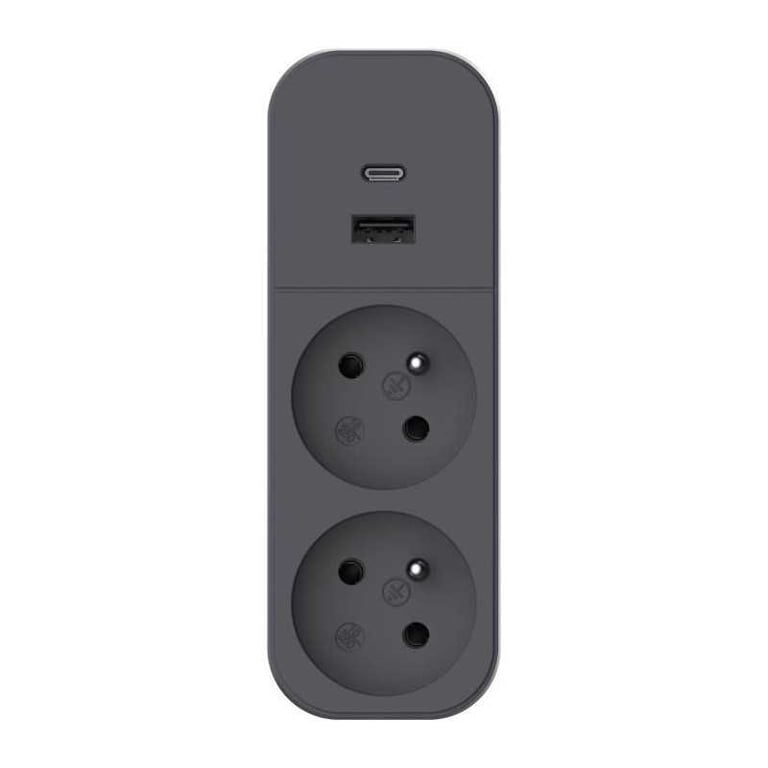 Biplite QUARX 2P Avec USB A et USB C conforme NF - vue 4
