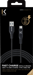 Cavo di ricarica rapida USB 3.1 Gen 2 da USB-C a USB-A con intreccio metallico per ricarica/sincronizzazione (1M), nero