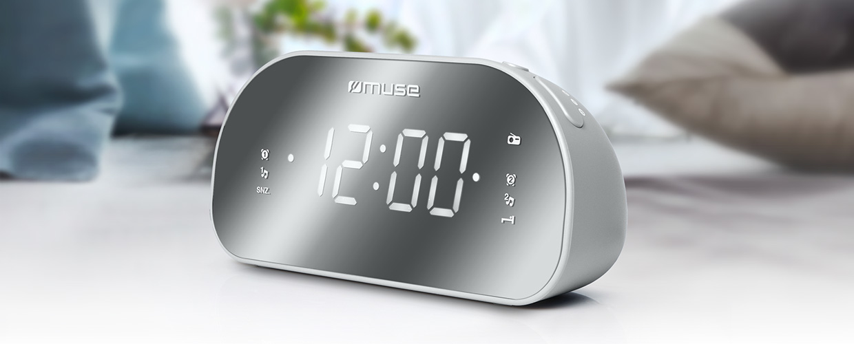 MUSE Radio réveil double alarme M170CMR - vue 5