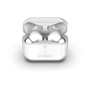 Ecouteurs sans fil Bluetooth - RYGHT - PULSE ANC - Blanc