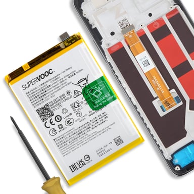 Oppo Batería Interna para Oppo A79 5000mAh Modelo BLPA19 Original Blanco