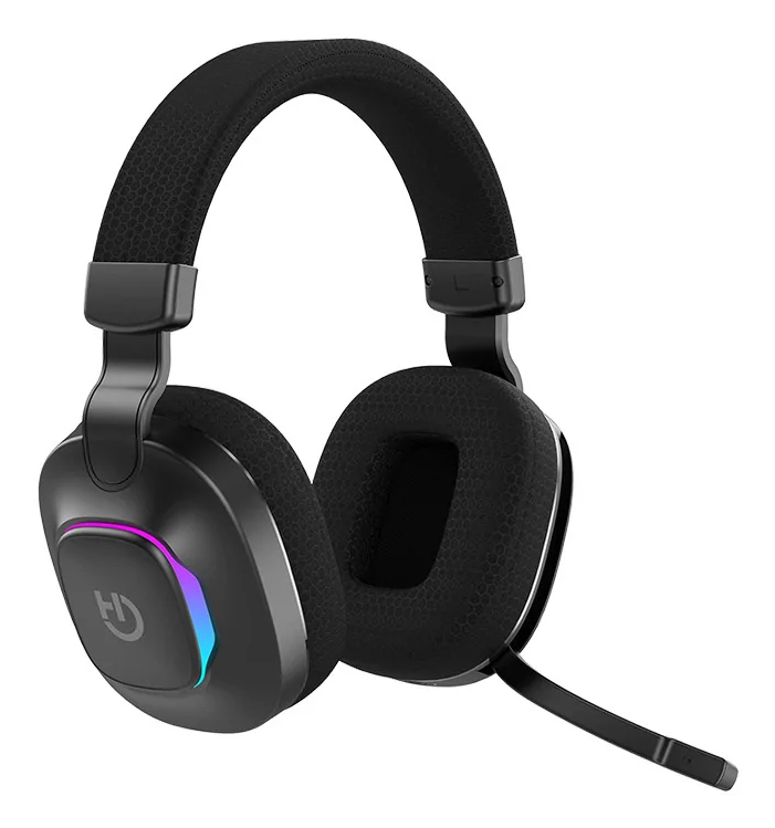 Hiditec VORTEX Casque Avec fil &sans fil Arceau Gaming USB Type-C Bluetooth Noir - Neuf