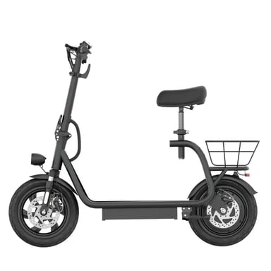 Trottinette Électrique M5 Pro | Moteur 750W | Batterie 48V 10.4Ah | Pneus 12 Pouces | Vitesse Max 25 km/h | Autonomie 40 km | Noir